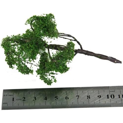12cm 1:75 Scenery Elm Model Tree For Railways Railroad Garden Diorama Decors