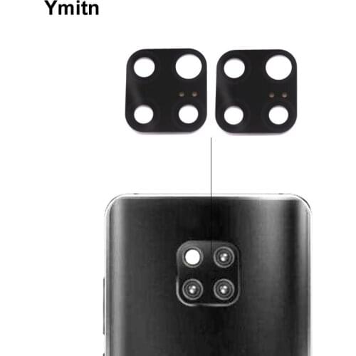 2Pcs New Ymitn Housing Back Rear Camera Glass Lens With Adhesive For Huawei Mate20Pro Mate20 pro