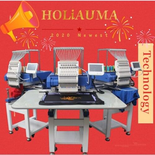 Automatic high speed computerized embroidery machine 15 colours single head embroidery machine with best DAHAO system