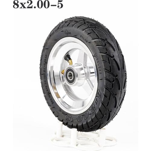 8x2.00-5 Tubeless Tire Wheel Tyre 8X2.00-5 wheel hub For Kugoo S1 S2 S3 C3 MINI Electric BIKE
