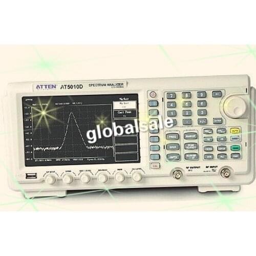 FREE SHIPPING ATTEN AT5010D Digital Spectrum Analyzer 150KHz to 1050MHz DDS Spectrometer