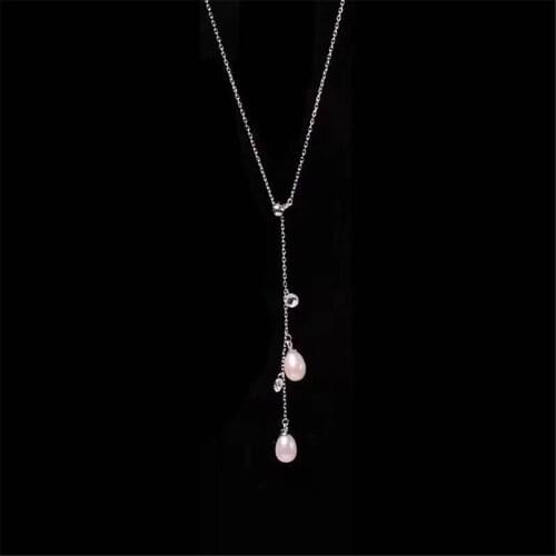 Pure silver Empty set of Necklace Chains For Jewelry Making Diy Supplies Handmade Jewelry Accessories