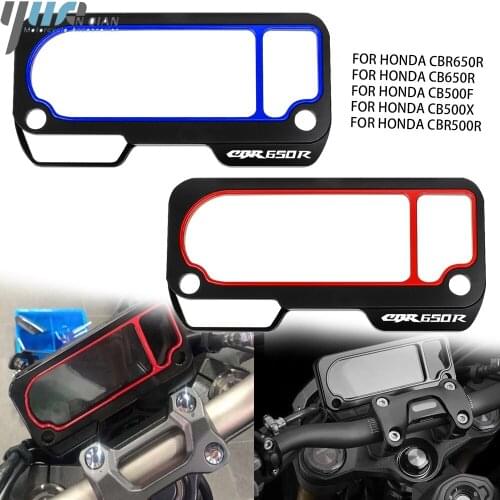 For HONDA CBR650R CBR CB 650R CB650R CB500F 2019 2020 2021 CNC Motorcycle Speedometer Odometer Instrument Meter Cover Guard