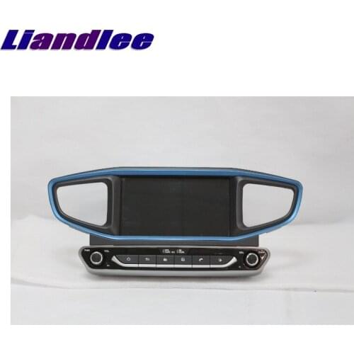 For HYUNDAI Ioniq Ioniq Hybrid 2016 LiisLee Car Multimedia TV DVD GPS Audio Hi-Fi Radio Stereo Original Style Navigation NAVI
