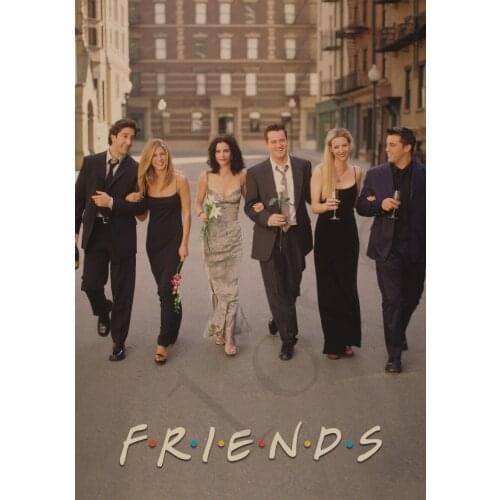 Friends TV Show Classic Quote Posters kraft paper 2019 Calendar Poster home decor wall sticker Modern paintings decorative art