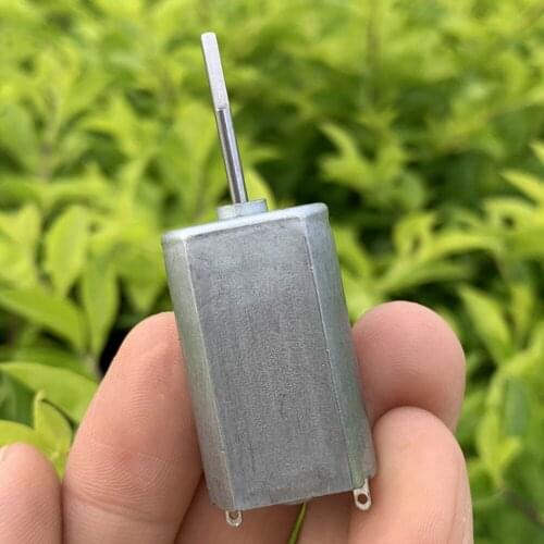 180 DC Motor DC 3.7V-12V 13000RPM Mini Micro DC Motors Mute Toy Model D-Shaft Technology DIY Toys Accessories 6V 7.2V 9V