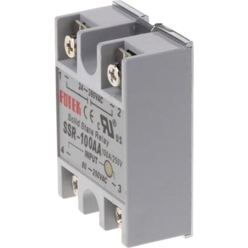 L9BE 24V-380V SSR-100AA 100A AC-AC Solid State Relay Module Temperature Controller