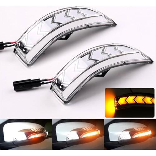 Flowing Side Rear-view Mirror Dynamic Turn Signal Light Lamp For Toyota Vios Altis Yaris Corolla Camry Accessories