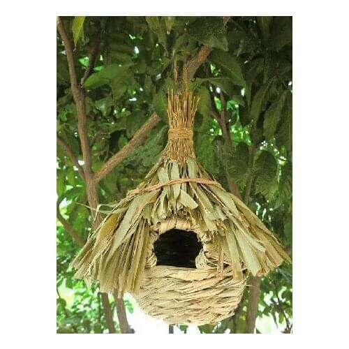 Rattan bird cage pet supplies bird feeder outdoor bird supplies