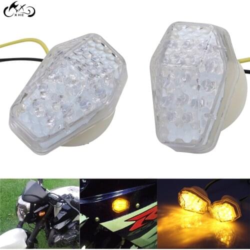 Flush Mount LED Turn Signal Indicator Light For Suzuki GSF 1200 S Bandit 01-05 GSF 1250 S&F Bandit 07-16 GSF 600 S Bandit 00-03