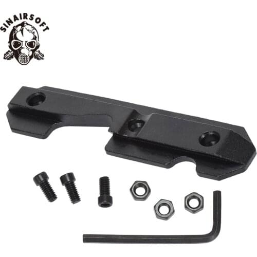 Tactical AK47 Steel Stamped Or Milled Dovetail Side Plate Rail Scope Mount Wiht Screw And Nut For Paintball Hunting Accessories