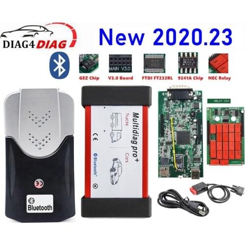 Multidiag Pro+ V3.0 DS150 TCS Double Board NEC Relays V3.0 USB Bluetooth Support Multi-Cars 2017 R3 Car/Truck Auto Code Reader