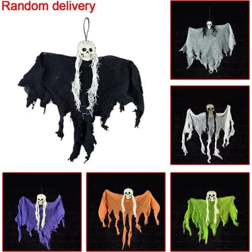 Hanging Skeleton Ghost Hanging Halloween Decoration for Halloween Party Halloween DIY Props Supplies