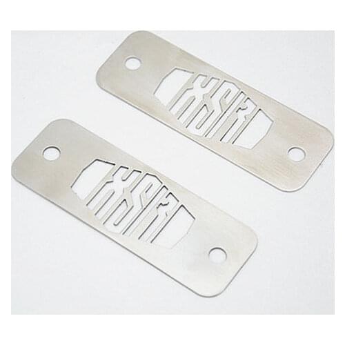 1Pair For Yamaha XSR 900 Powder Coated Stainless Fuse Box Top Plates