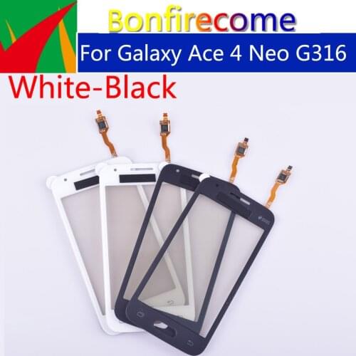 10pcs\lot G316 For Samsung Galaxy Ace 4 Neo G316 G316M G316H Touch Screen Panel Sensor Digitizer Glass Touchscreen