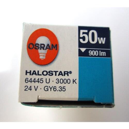 24V50W 64445U Halogen Lamp 3000K 900LM GY6.35,64445 U 24V 50W Low Voltage Bulb