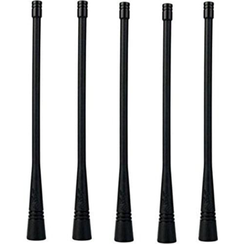 5pcs UHF 400-520 MHz 10W High Gain SMA Male Connector Antenna for YAESU VX-7R BAOFENG UV3R TYT UVF9 MD380 Radio Walkie Talkie