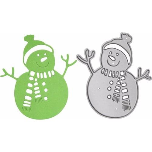 66*71mm New Snowman Metal Cutting Dies Stencils for DIY Scrapbooking Photo Album Decorative Embossing DIY Paper Cards Hand Maki