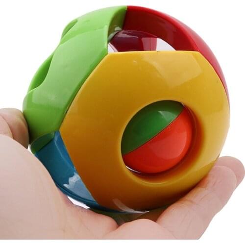 Bell Children Grasping Rattles Ball Kids Boys Jingle Bell Infant Educational Toys Intellectual Enlightenment