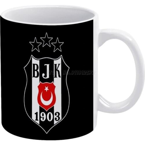Besiktas Logo White Mug Coffee Mug Afternoon Tea Christmas Cups Ceramic Mug 330ml for Coffee Besiktas Besiktas Jk Besiktas Spor