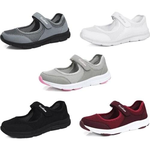 Booties Sport Shoes For Women Luxo Breathable Mesh Sneakers Boots Ladies Sports Shoes Krosovki Female Running Sneakers Tennis