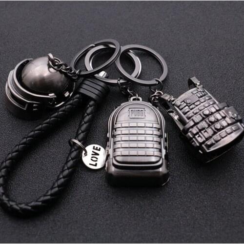 Pubg keychain cosplay prop Pendant accessories Fullset