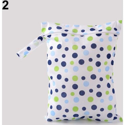 Baby Diapering Toilet Training Packages Mini Waterproof Wet Dry Washable Bag for Baby Infant Cloth Diaper Nappy Pouch Reusable