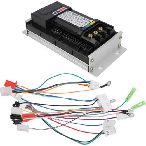 E-Scooter Controller 48V 60V 72V 1000W 1500W Electric Scooter Controller with 4 Cable Fast Heat Dissipation Cast Aluminum Shell