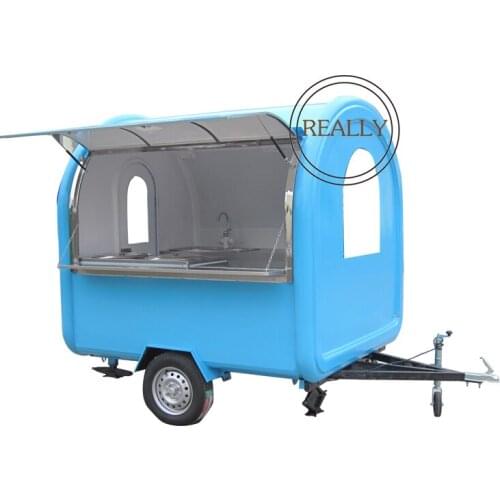 Hot Sale Enclosed mobile food trailer ice cream van stickers mobile food cart,Mobile Food Cart Food Truck coffee with canopy