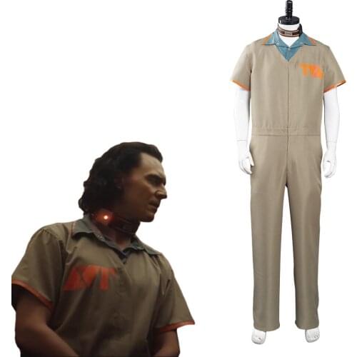 Loki Cosplay Costume Outfits Halloween Carnival Suit