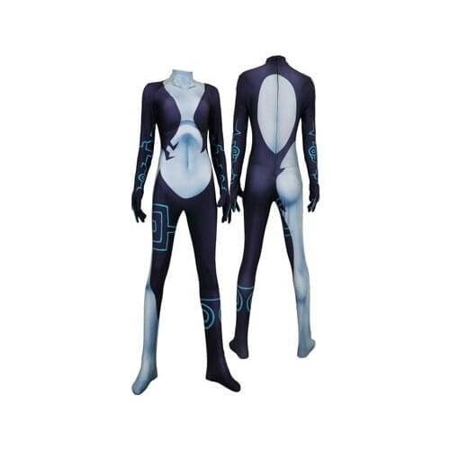 Twilight Princess Midna Cosplay Costume Midna Zentai Bodysuit Suit Jumpsuits Halloween Bodysuit Kids/Adults