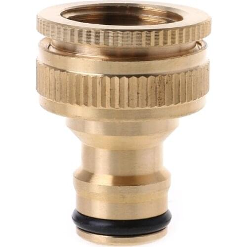 MEXI 1PC Brass Hose Tap Connector 4/6 Washing Machine Garden Irrigation Watering Fittings Household Washing Machine Replacemnent