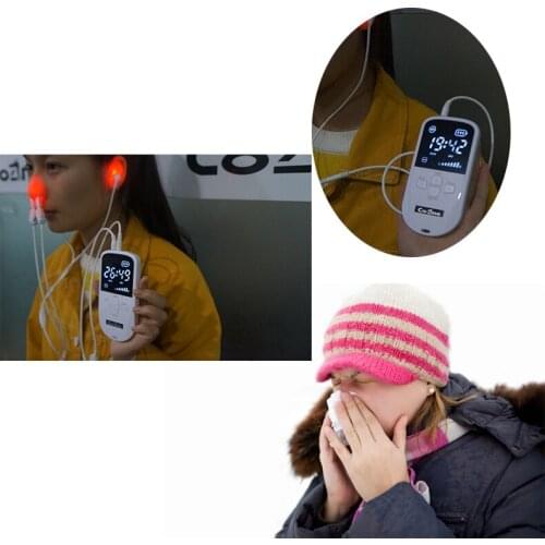Easy Laser COZING anti allergy reliever sinus Nose clean COZING Rhinitis Sinusitis Therapy Massage Health Care Device Cure Hay