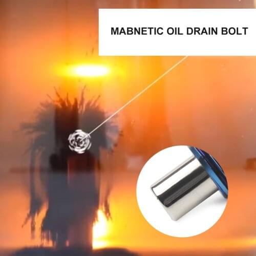 M12*1.25 M12*1.5 M12*1.75 M14*1.5 Titanium Alloy Magnetic Oil Release Plug Oil Release Bolt Car Oil Drain Bolt Accessories