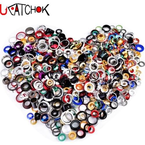 12pcs/lot rod winding metal check DIY fishing rod fishing pole repairing building refitting modified part rod building accessory