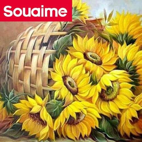 Full Square/Round Drill 5d Diamond Painting sunflower Cute Embroidery Cross Stitch 3D Home Decor Diamond Painting