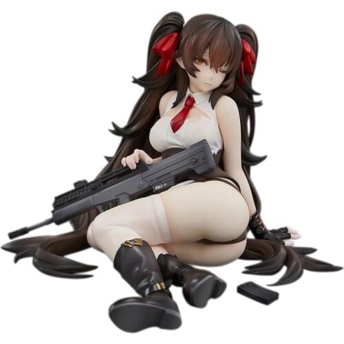 Pre-Sale 12Cm Girls Frontline Qbz-97 Serious Injury Modelling Anime Game Action Figure Peripherals Dolls Pvc Model Desktop Toys