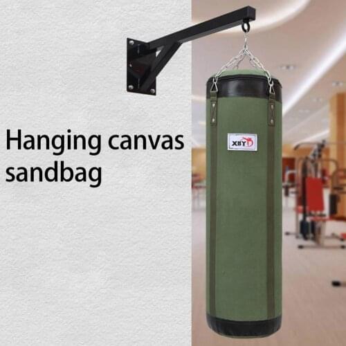 PVC Empty Sandbag Adult Hanging Boxing Bag Punching Bag Kick Boxing Bag For Outdoor Training Fitness Gym Exercise Thai Boxing