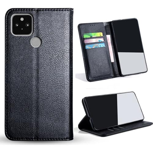 Luxury Leather Case For Google pixel 5A 5G PU Leather Case for Google pixel 5A with inside No Magnet