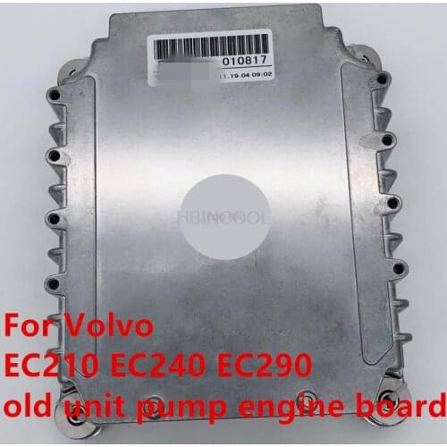 For Volvo EC210 EC240 EC290 old unit pump engine board ECU controller with program high quality excavator accessories free mail