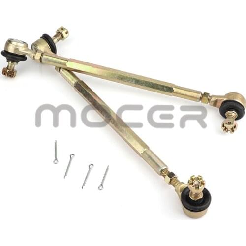 1 Pair/2 PCS 210mm 240mm 250mm 260mm 270mm 300mm M10 ATV Tie Rods Kits Fit Ball Joint for China Chinese ATV Quad Bike Parts
