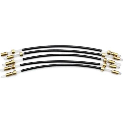 WXTF 5pcs 4/4 Violin Nylon Tailgut Tailpiece Adjuster Replacement Tailcord Gut Cord