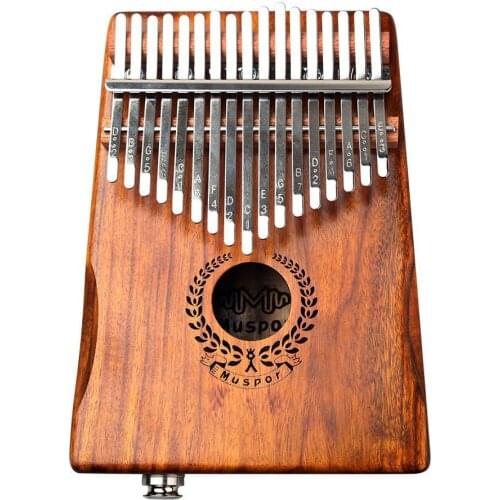 17 Keys EQ kalimba Acacia Thumb Piano Link Speaker Electric Pickup calimba Bag Cable Solid Wood Kalimba Musical Instrument Sanza