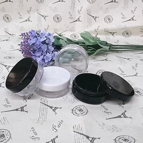 20g plastic jar tin pot bottle for art nail make up eye shadow container essence cream moisturizer skin care cosmetic packing