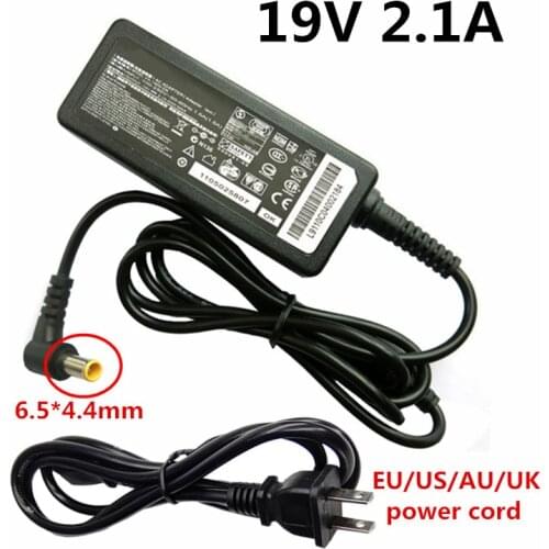 19V 2.1A DC 6.5*4.4mm AC Laptop Power Adapter Charger Power Supply Notbook 19 V 19 volt Portable charger EU US UK AU plug