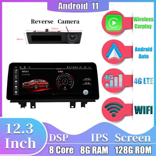IPS Android 10.0 Car Player Multimedia For BMW F30 F20 F31 F22 F21 F32 F33 F36 Original NBT System Radio Navigation GPS 4G Lte