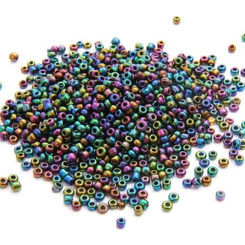 500pcs 3mm Czech Glass Beads Gold Color Bohemia Style Metallic Gloss Bead For DIY Jewelry Making Bracele Earrings Necklace