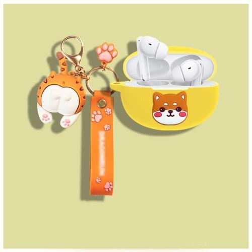 For OPPO Enco Free 2 TWS Wireless Bluetooth Earphone Case Charging box Cartoon soft Protect Cover For OPPO Free 2 Cover Coque