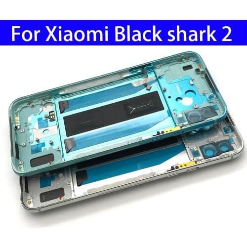 For Xiaomi Mi Black Shark 2 Skw-h0 Back Battery Door Rear Housing Cover Case With Camera Glass Lens