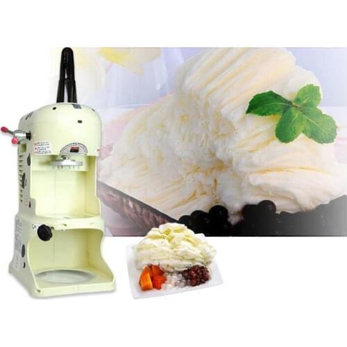 Electric Ice Crusher Machine Industrial Ice Crusher Snow Cone Machine Shaver Ice Sand Slush Maker